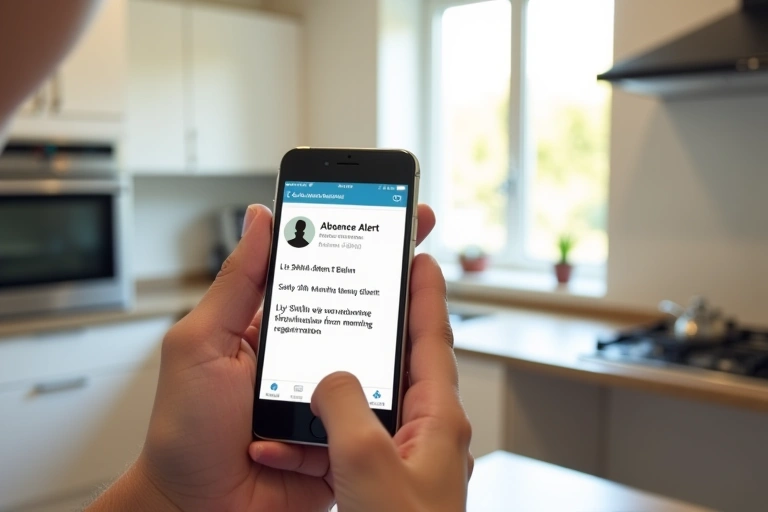 Real-Time Absence Notifications for Parents