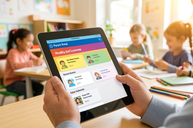 The Weekly Round-Up: Summarizing Micro Observations for Parents