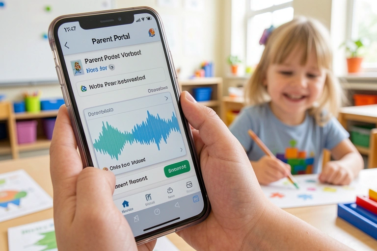 Sharing Student Progress: Voice Observations in Parent Apps
