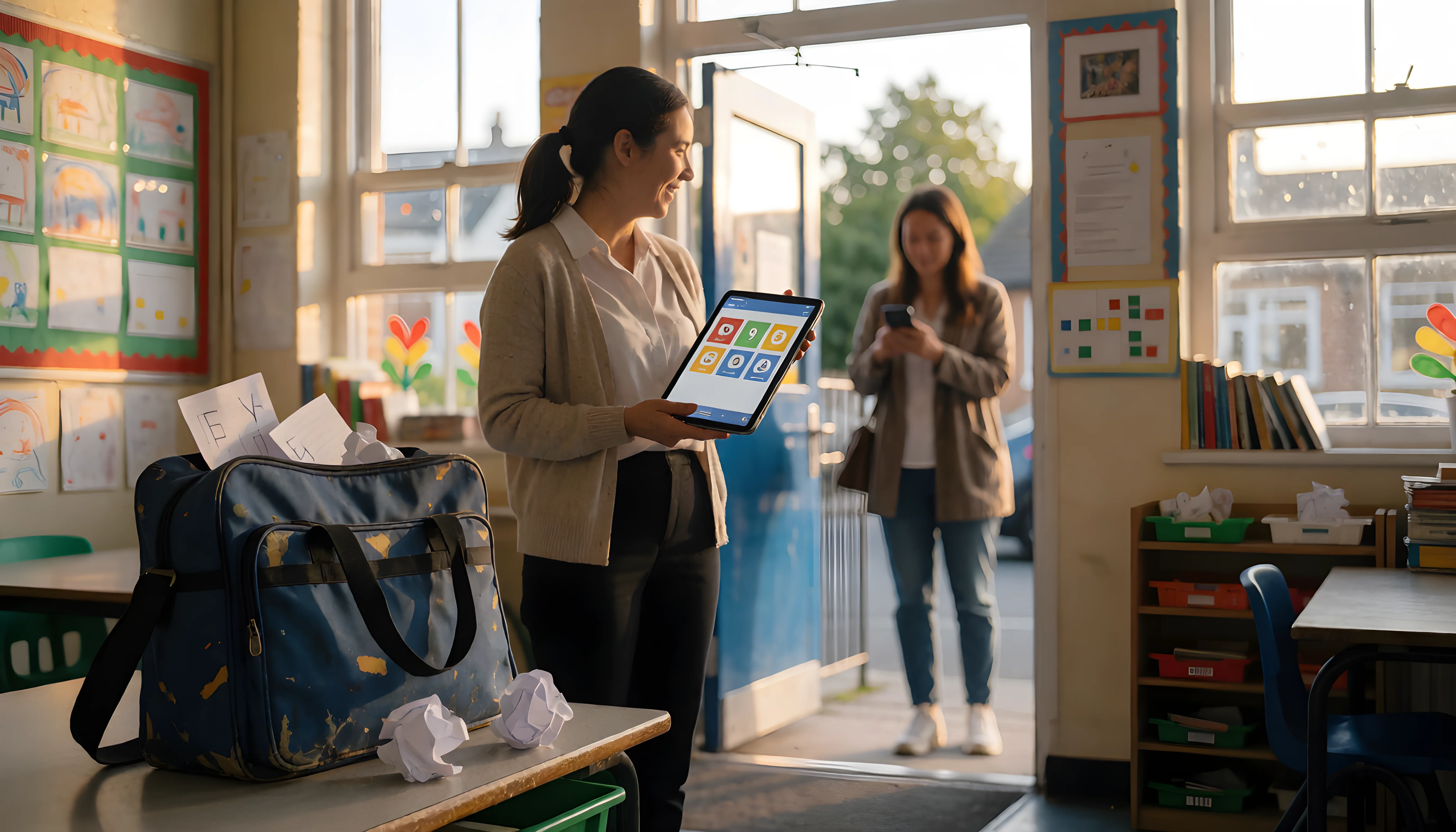 The End of Book Bags: Digital Home-School Communication