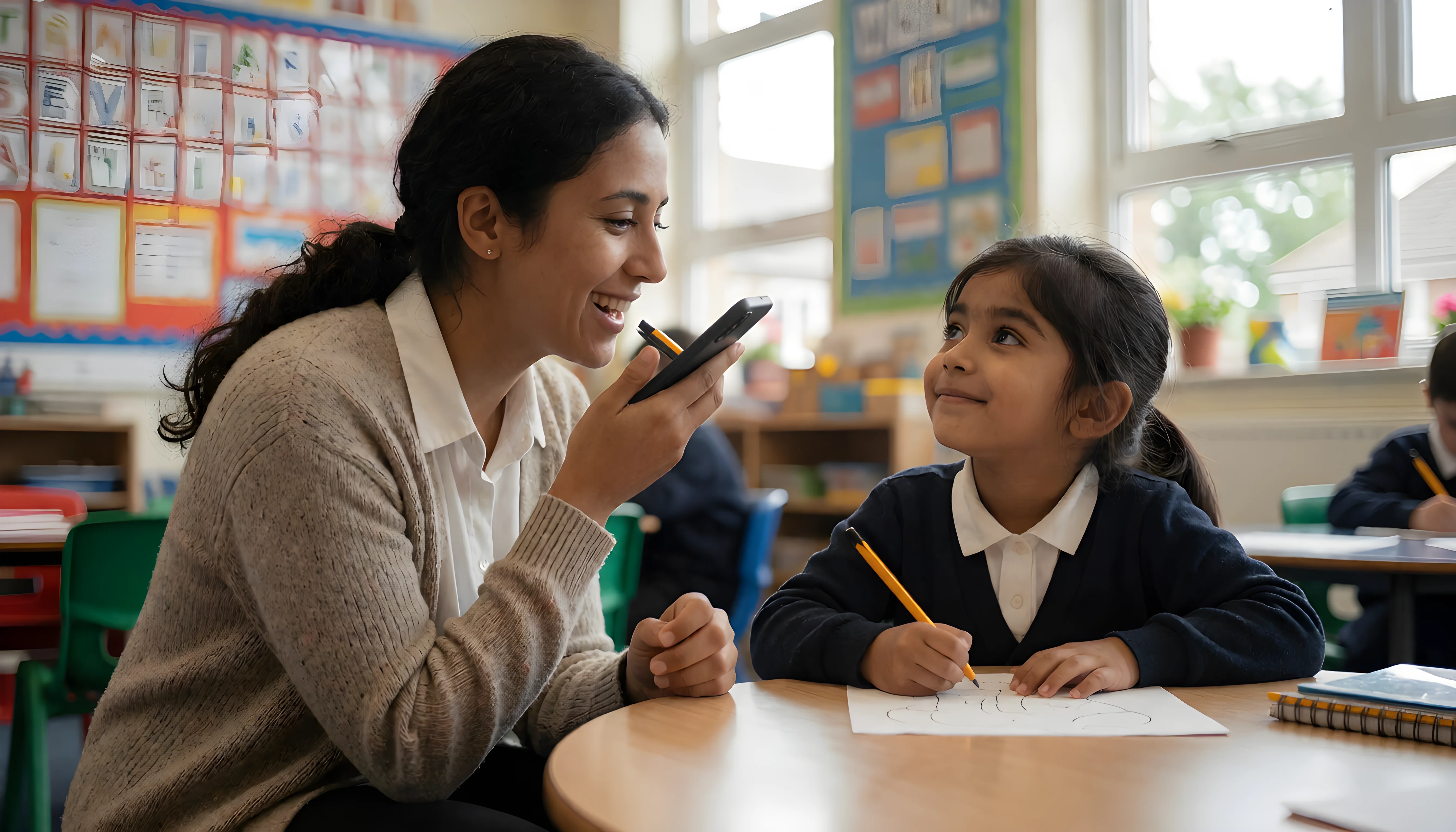 Multilingual Voice Notes: Supporting EAL Students and Teachers
