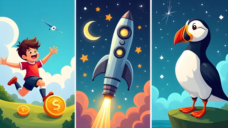 A Goal on a Banknote, a Universe Mapper, and Plastic Puffins