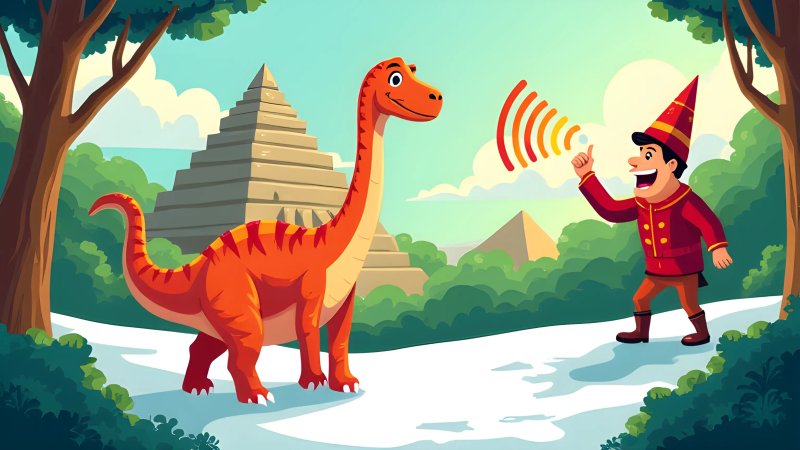 A Hidden City, a Dinosaur in a Drawer, and the World's Loudest Shout