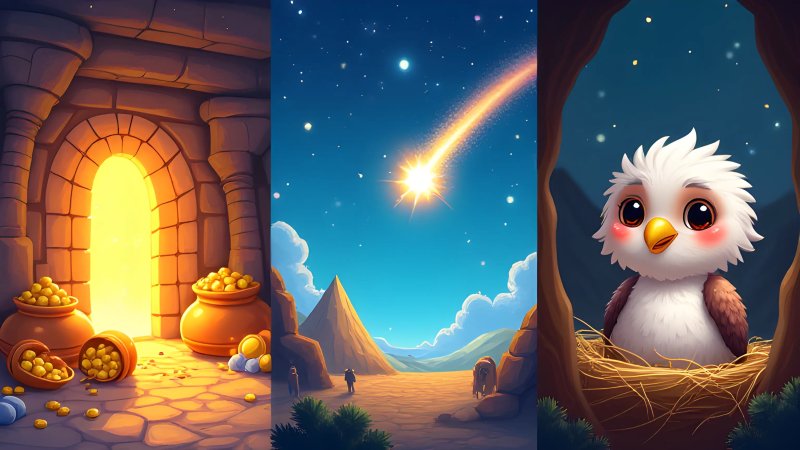 A Hidden Tomb, a Comet from Another Star, and Fifteen Fluffy Chicks