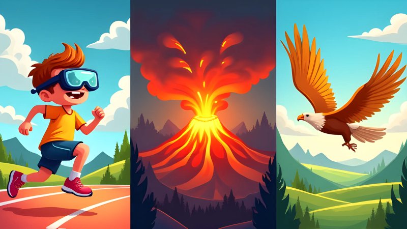AI Eyes, Lava Fountains and Eagle Comeback