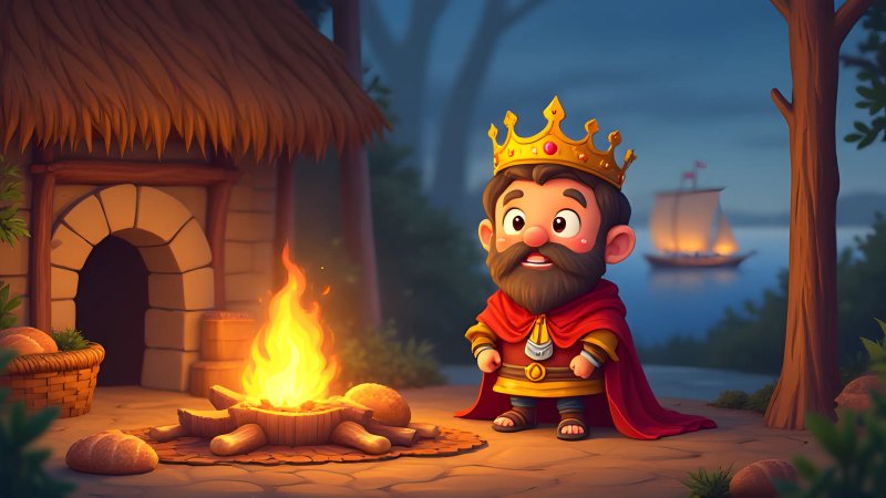 Alfred and the Burnt Cakes: The King Who Forgot the Oven