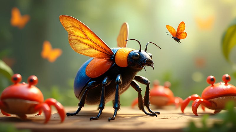 Animals with Exoskeletons: Nature's Living Armour