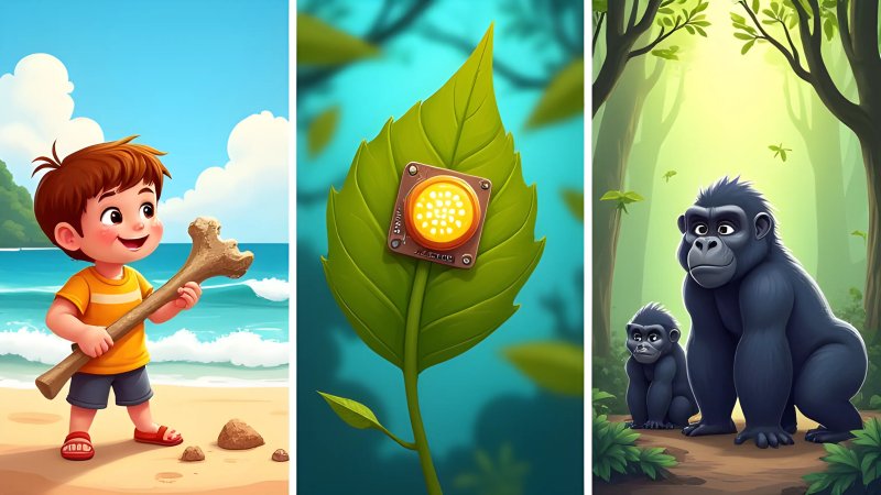 Beach Bones, Leaf Tattoos and Gorilla Good News
