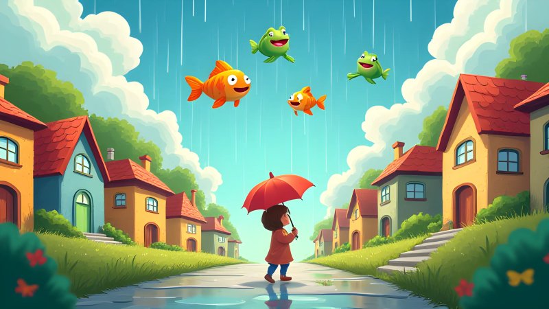 Can It Really Rain Frogs or Fish?