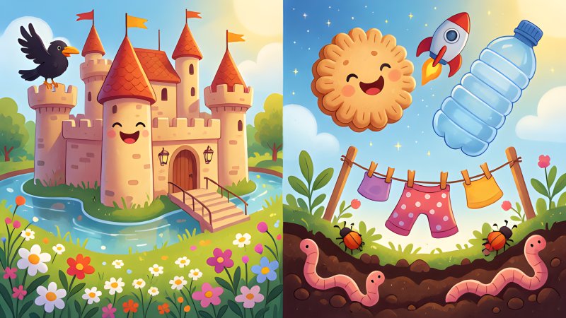 Castles, Cookies and Buried Pants