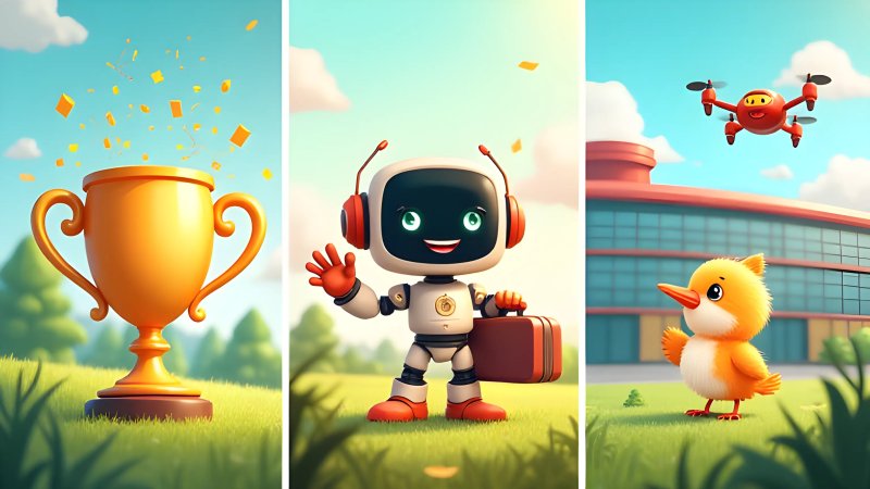 Cup Winners, Helpful Robots and Drones That Save Baby Birds