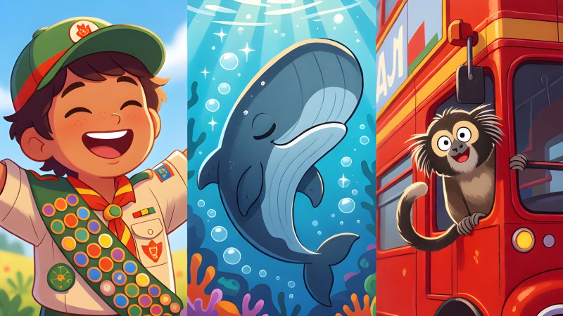 Curious Minds: A New Guides Uniform, Sleepy Whales and a Bus-Riding Monkey