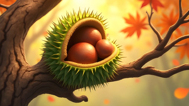 How Do Conkers Grow Inside Their Spiky Cases?