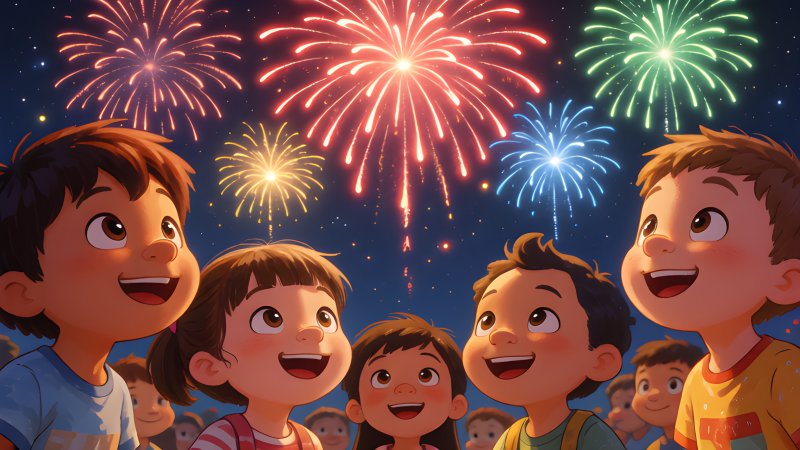 How Do Fireworks Get Their Colours?