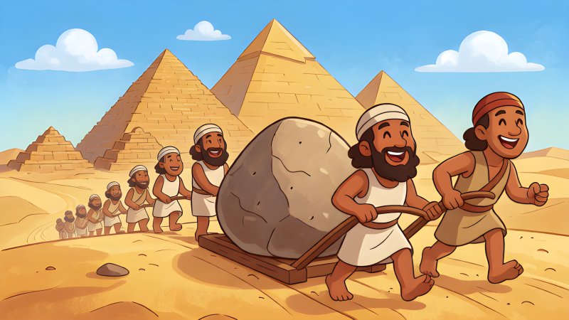 How Were the Pyramids Built?