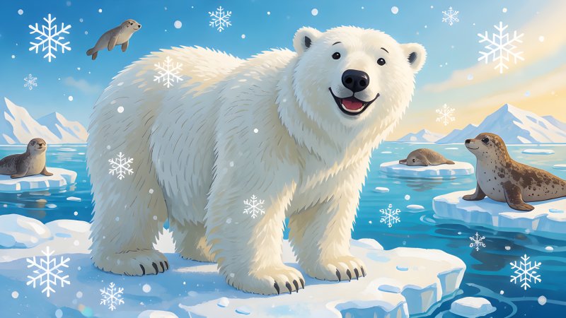 Kings and Queens of the Frozen North: How Polar Bears Survive in the Arctic