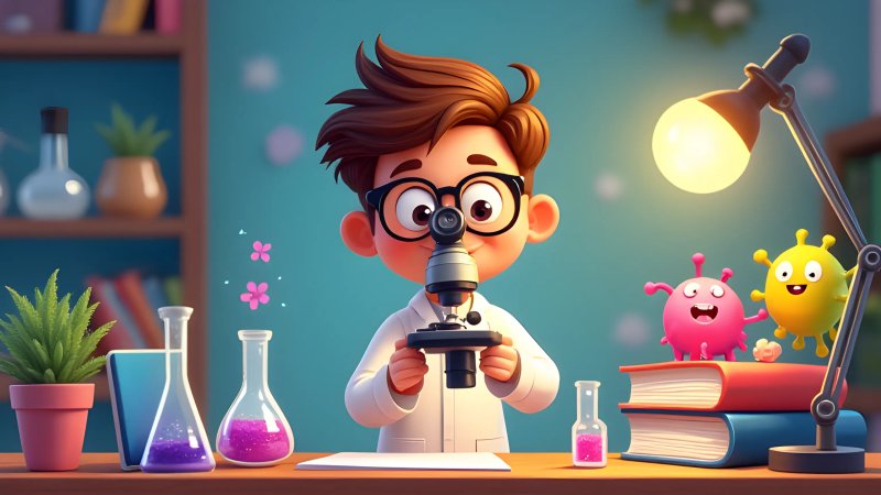 Louis Pasteur and the Tiny Troublemakers