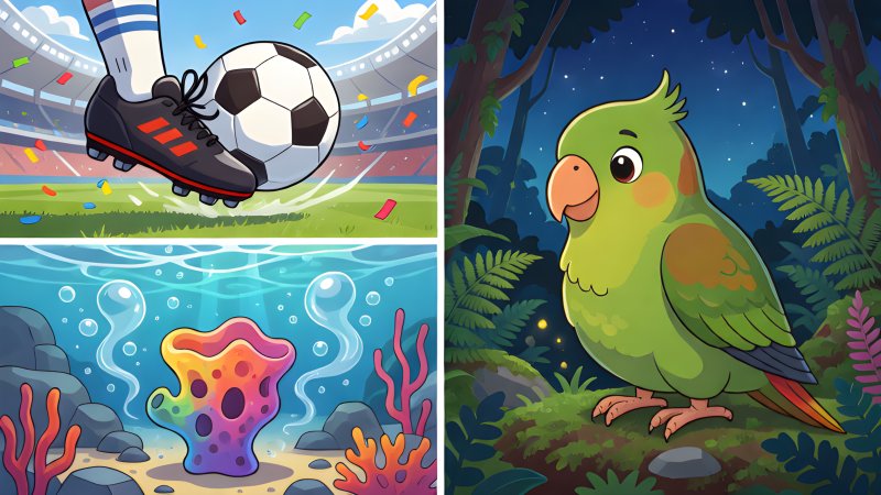 Messi's Goodbye, Sponges That Clean the Sea, and a Parrot Comeback
