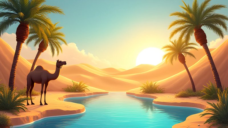 Oases: The Green Jewels of the Desert