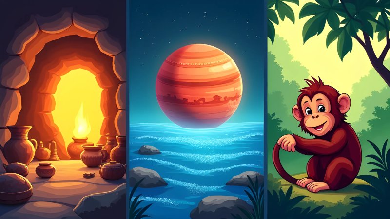 Secret Caves, Martian Oceans and a Baby Ape
