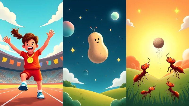 Sky-High Sports, Space Peanuts and Flying Ants