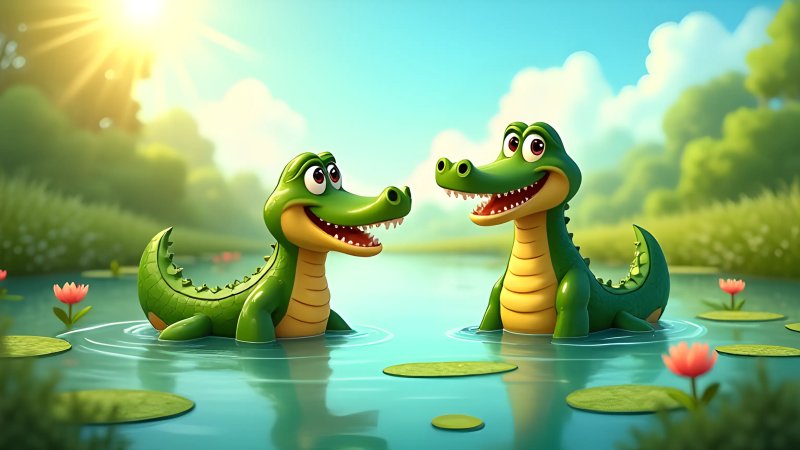 Snappy Reptiles: Crocodiles and Alligators