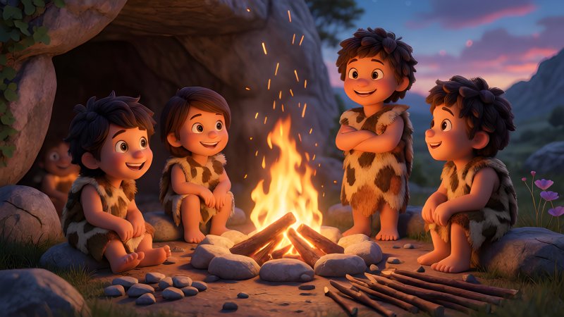 Sparks in the Dark: How Early Humans Learned to Make Fire