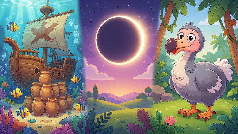 Sunken Ships, a Darkened Sun, and the Clever Dodo