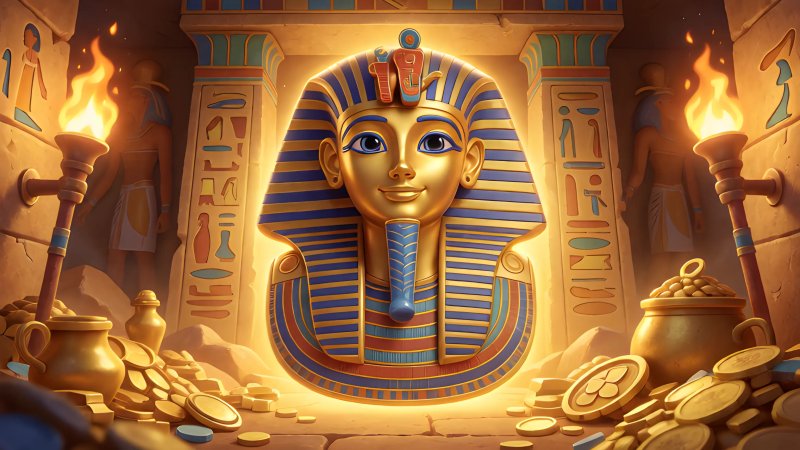 The Boy King and His Golden Tomb: The Story of Tutankhamun