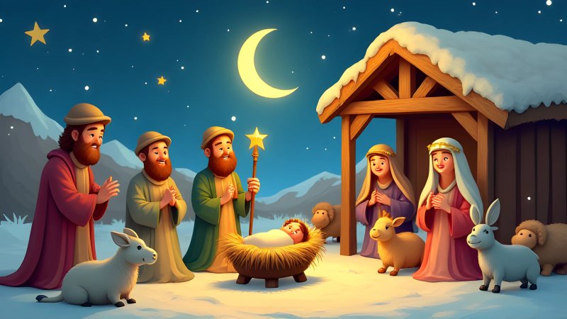 The Christmas Story: A Baby, a Star and a Night of Wonder