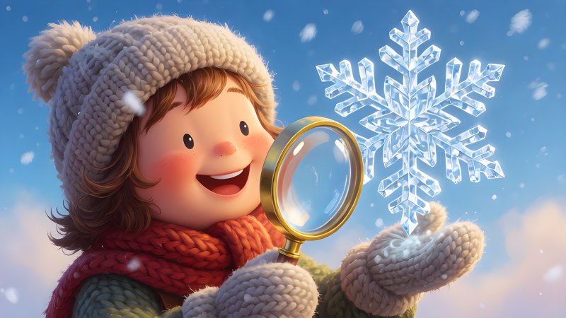 The Secret Life of a Snowflake