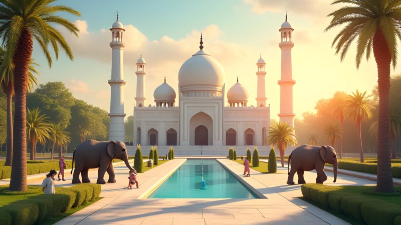 The Taj Mahal: A Monument of Love and Wonder