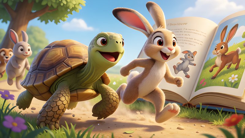 The Tortoise, the Hare and the Clever Storyteller