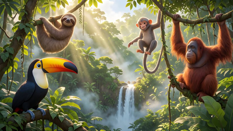 The World's Great Rainforests: Wet, Wild and Wonderful