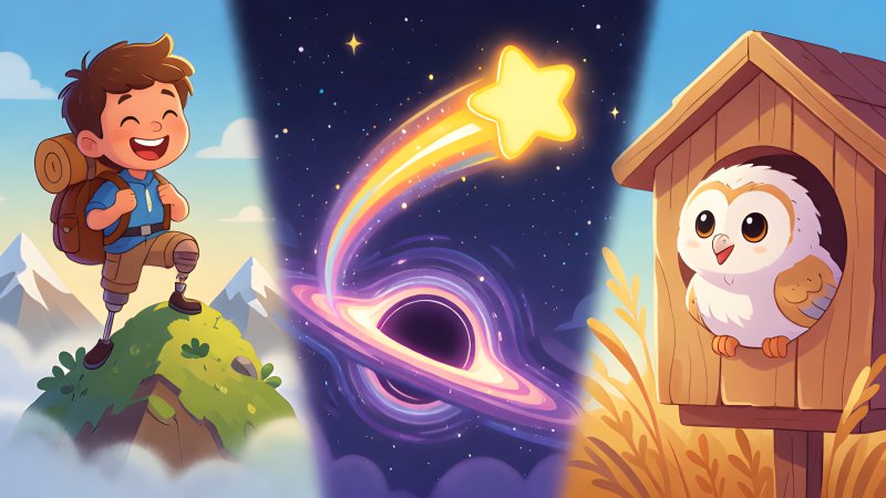 Three Peaks, One Speedy Star and Ten Baby Owls