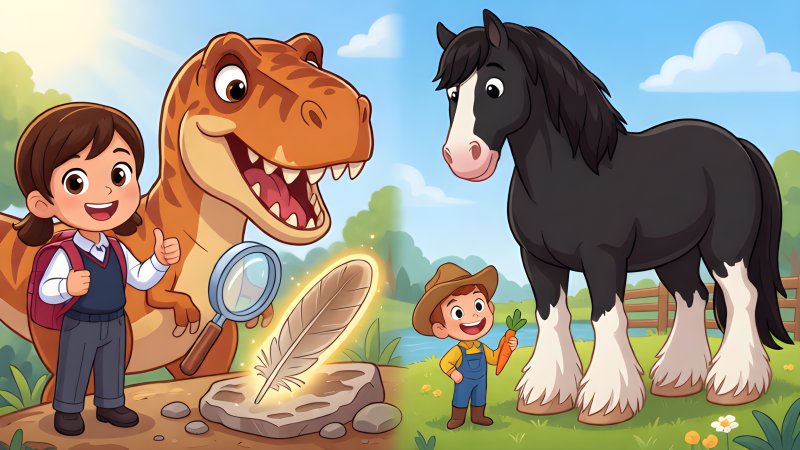 Trousers, Dino Poo and a Giant Horse