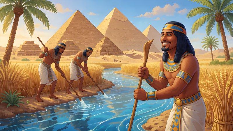 When the River Ruled: How Mud Built Ancient Egypt