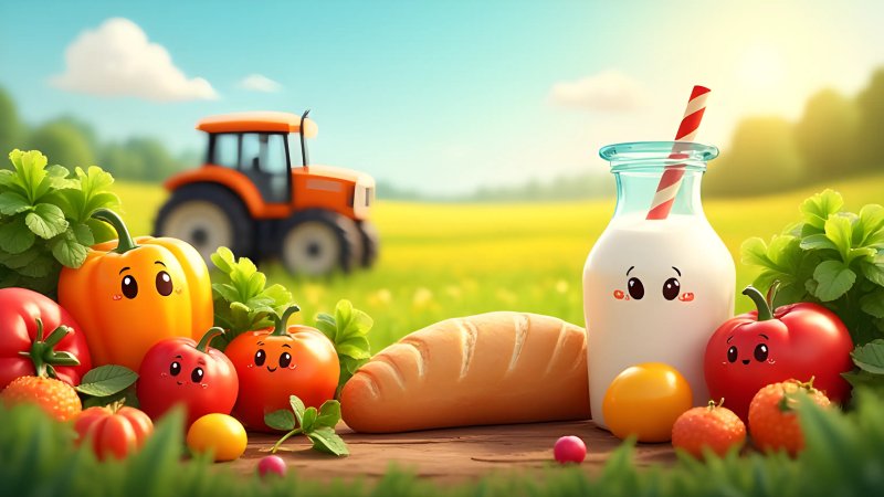 Where Does Our Food Come From? A Journey from Farm to Fork