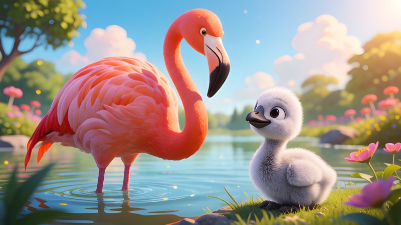 Why Are Flamingos Pink?