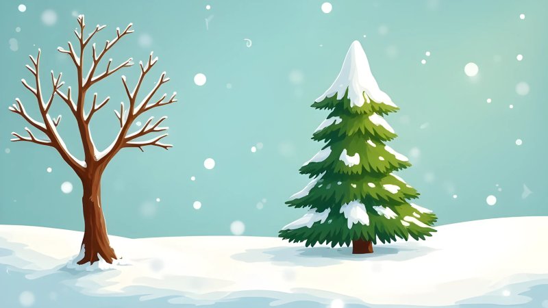 Why Do Some Trees Keep Their Leaves All Year?