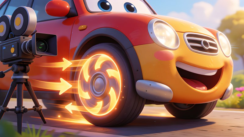 Why Do Wheels Look Like They Spin Backwards on TV?