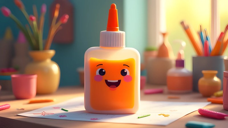 Why Does Glue Stick Things Together?