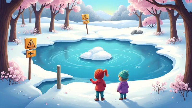 Why Should You Never Play on Frozen Ponds?