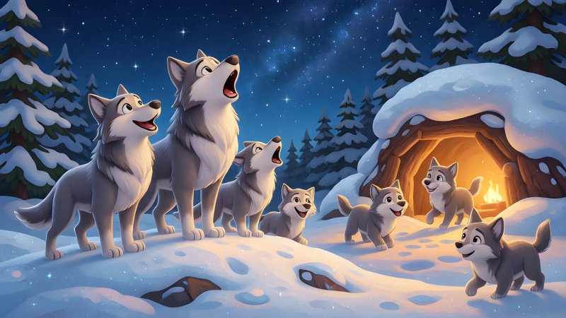 Wolves: The Amazing Team Hunters