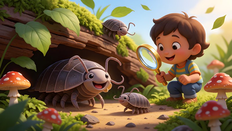 Woodlice Under a Log: The Tiny Armoured Explorers in Your Garden